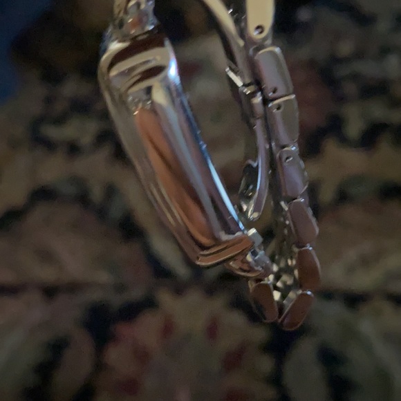 barley worn Michelle stainless steel watch. It fits a small arm no extra links - Picture 9 of 11